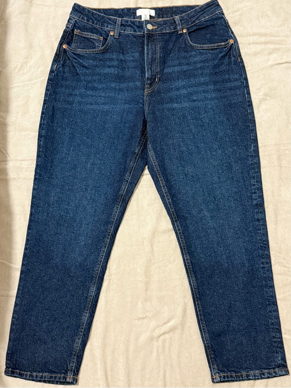 H&M Dark Blue Boyfriend Jeans